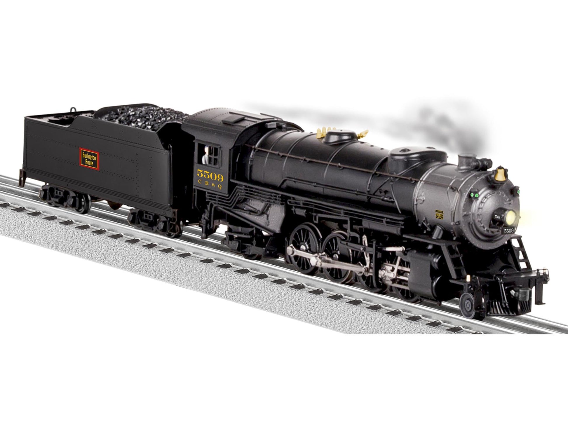 Lionel 6-81189 O CB&Q Legacy Heavy Mikado 2-8-2 Steam Locomotive #5509