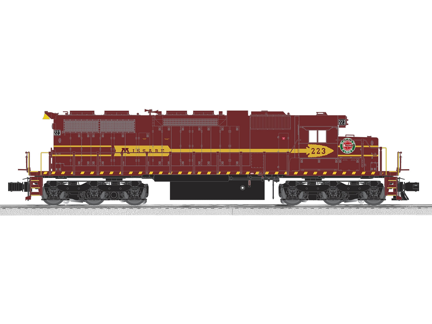 Lionel 6-82799 BTO Duluth Missabe & IR Legacy SD38 Diesel Locomotive #223