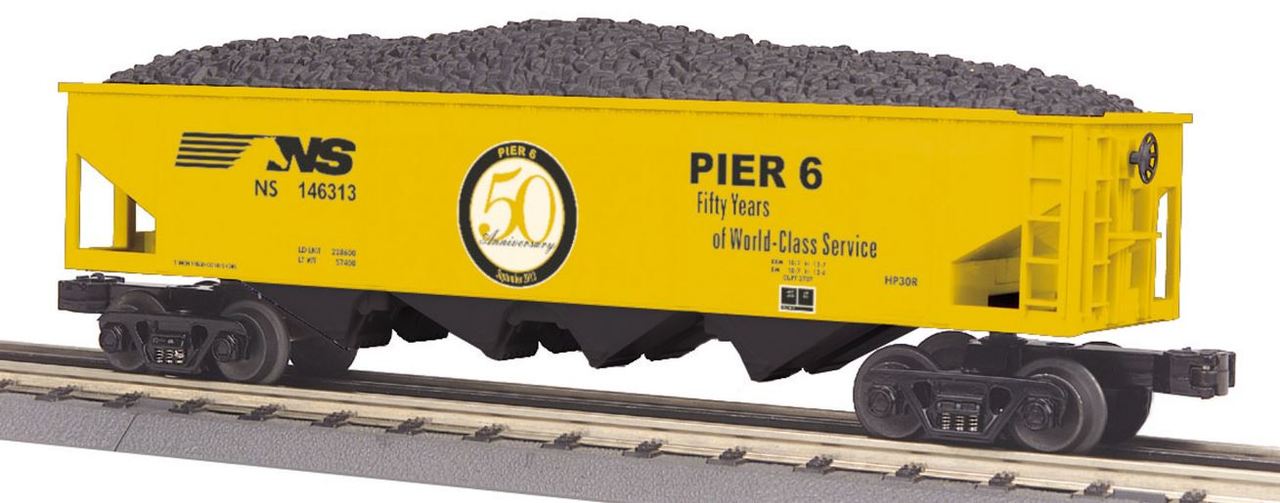 MTH 30-75547 O Norfolk Southern 4-Bay Hopper Car