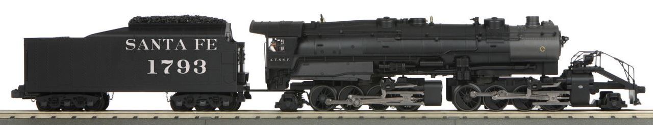 MTH 30-1665-1 O Santa Fe 2-8-8-2 Imperial Y6b Steam Loco with P-S 3.0 #1793