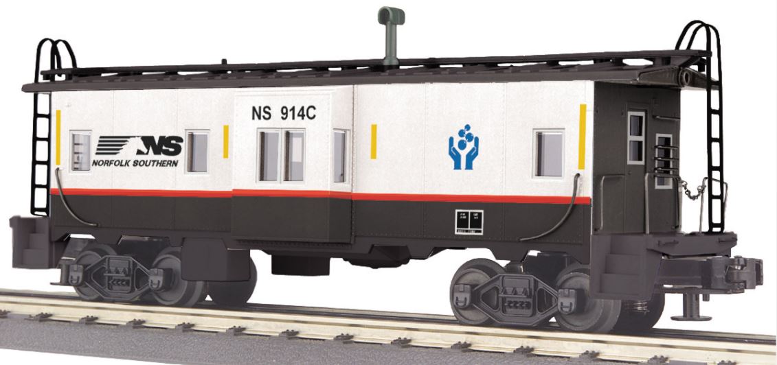 MTH 30-77287 O Norfolk Southern Bay Window Caboose Car