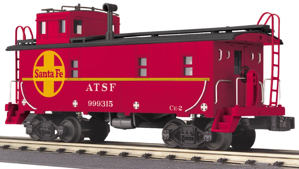 MTH 30-77290 O Santa Fe Offset Steel Caboose Car #999315