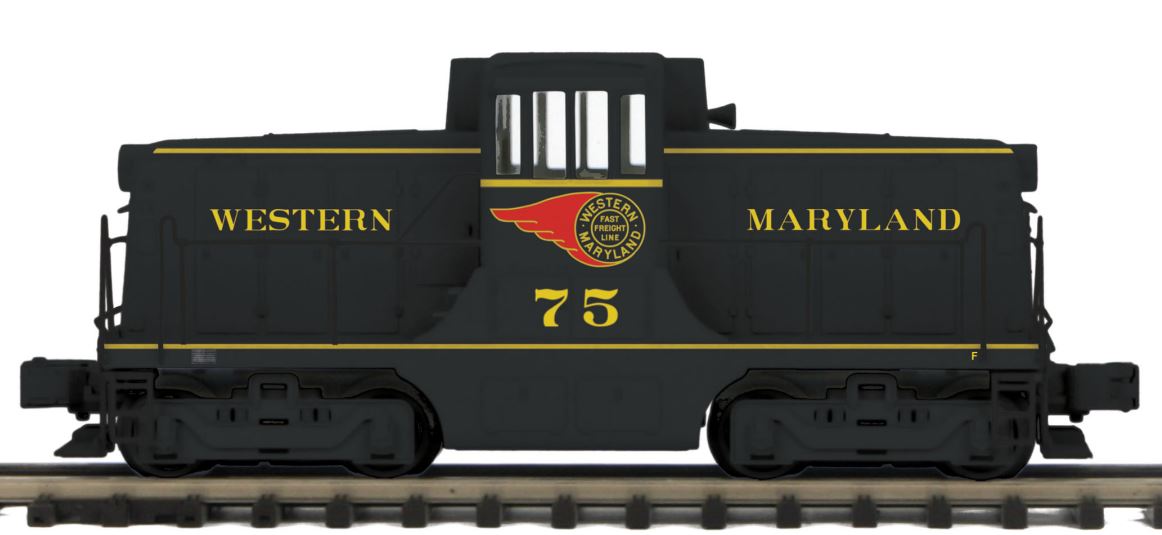 MTH 20-20467-1 Western Maryland G.E. 44 Ton Diesel Engine w/ P-S 3.0 #76