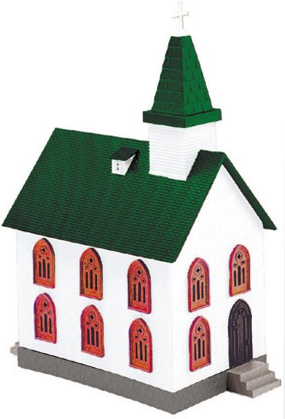 MTH 30-90518 O Country Church #5 Building