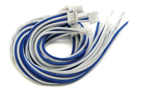 MRC 025100 Light Genie 3-Pin Male Connector with 10" Wire Leads (Pack of 6)