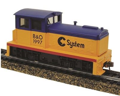 Model Power 966781 HO Baltimore & Ohio DDT Plymouth lndustrial Diesel Locomotive