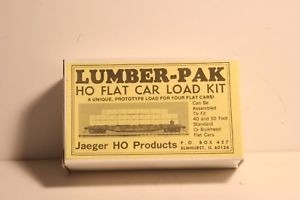 Jaeger HO Products 400 HO Georgia Pacific Lumber-Pak Flat Car Load Kit
