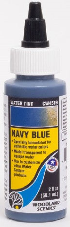 Woodland Scenics CW4519 Navy Blue Water Tint - 2 fl.oz Bottle