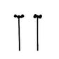Plastruct 94822 N 13/32” x 2-1/4” 3-Globe Boulevard & Highway Lamp (Pack of 5)