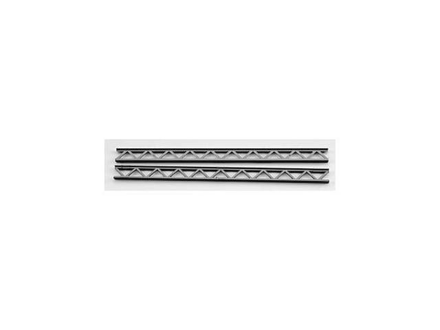 Plastruct 90404 5/8" x 6" x 3/8" ABS Warren Open Web Truss (Pack of 2)
