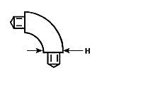 Plastruct 95002 1/8" Butyrate 90° Elbows for TB-4 (Pack of 5)
