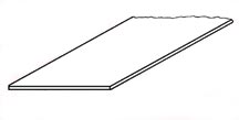 Plastruct 91151 7" x .020" x 12" Red Clay Styrene Sheet (Pack of 2)