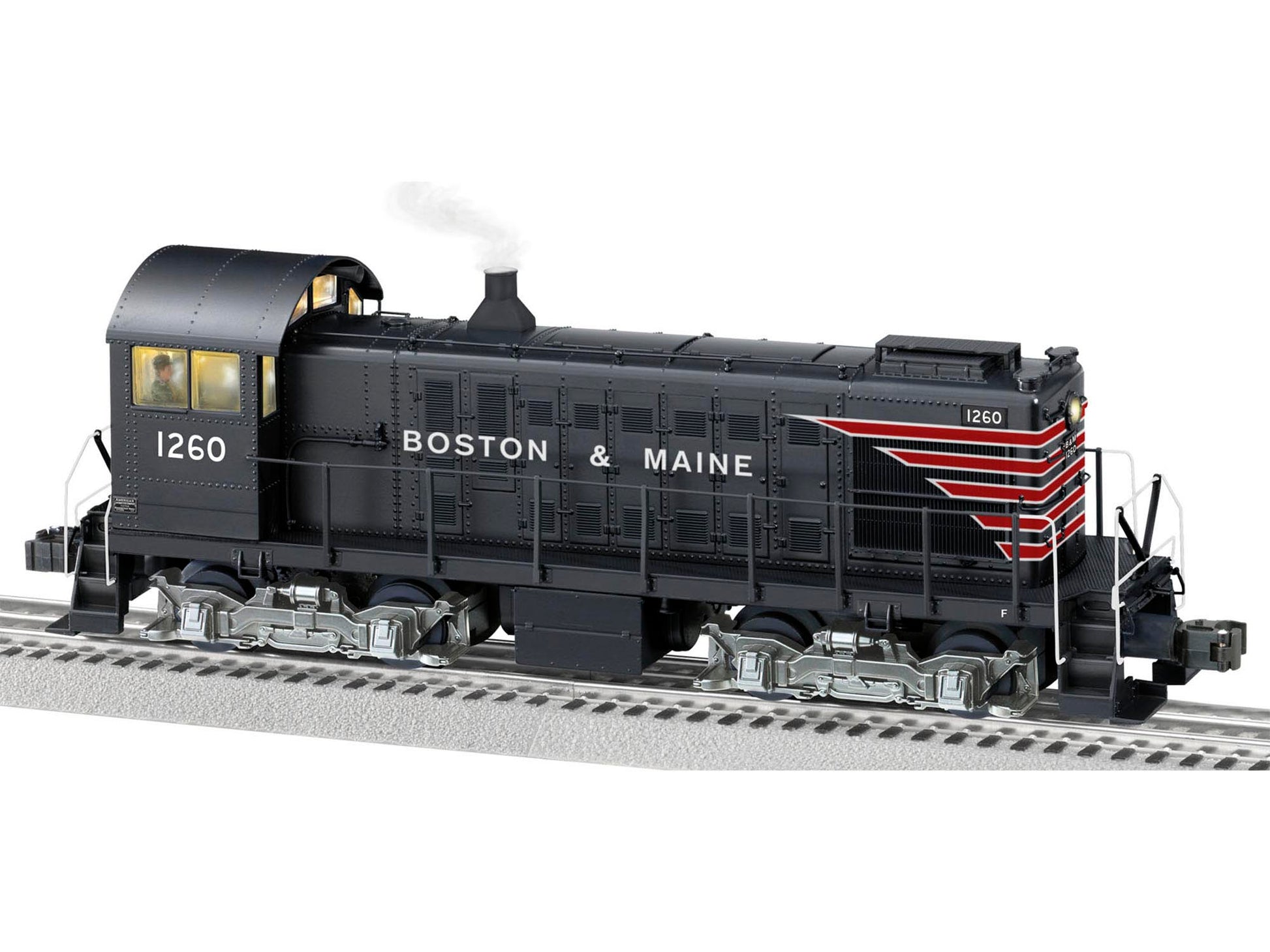 Lionel 6-82112 BTO Boston & Maine Legacy S2 Diesel Switcher #1260