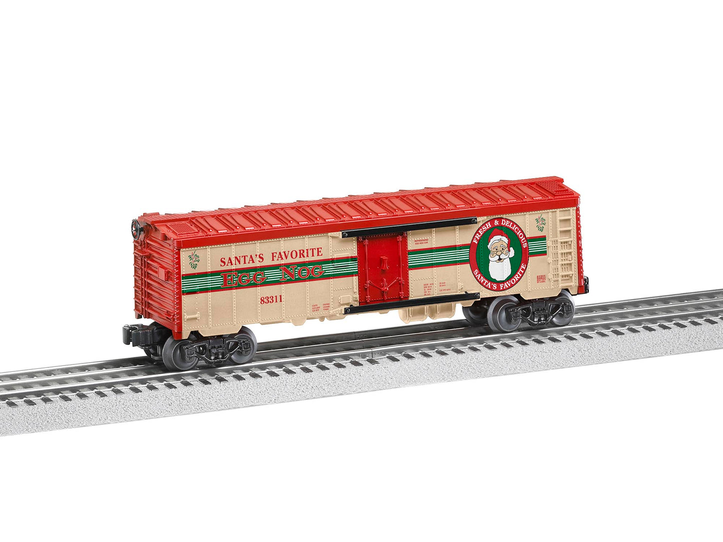 Lionel 6-83311 O Egg Nog Steel Sided Refrigerator Car