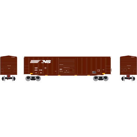 Roundhouse 14829 HO Norfolk Southern 50' ACF Outside Post Box Car #405518
