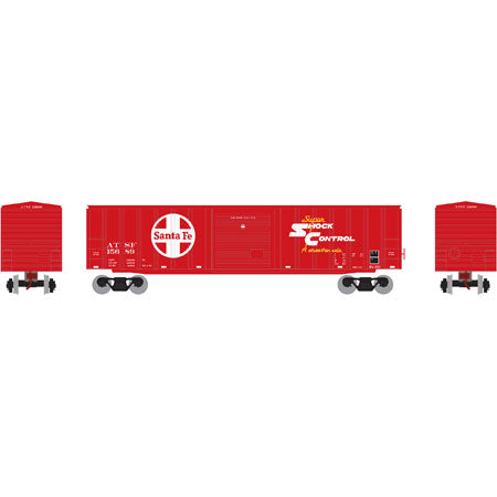 Roundhouse 14866 HO Santa Fe 50' ACF Outside Post Box Car #15689