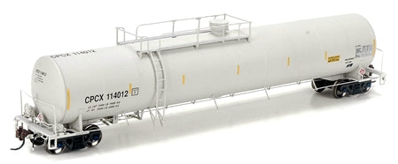 Athearn G68453 HO Scale Chevron Phillips Chemical UTC 33k LPG Tank Car #114012