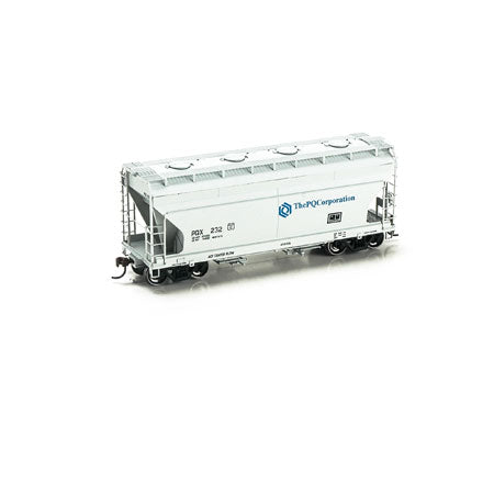 Athearn 98199 HO PQ Corpation ACF 2970 Covered Hopper RTR #231