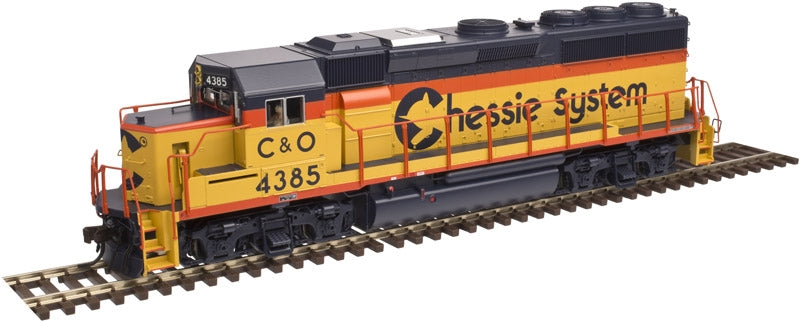 Atlas 10001865 HO Chessie/C&O EMD GP40-2 Diesel Locomotive with Sound/DCC #4390