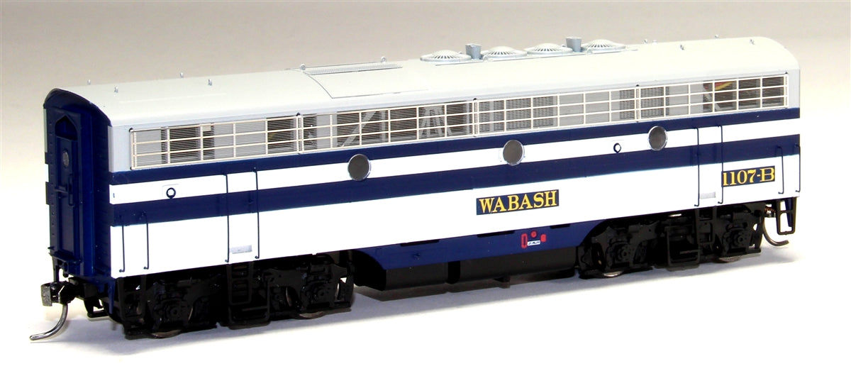 InterMountain 49516S HO Wabash EMD F7B Powered Diesel (DCC and Sound)