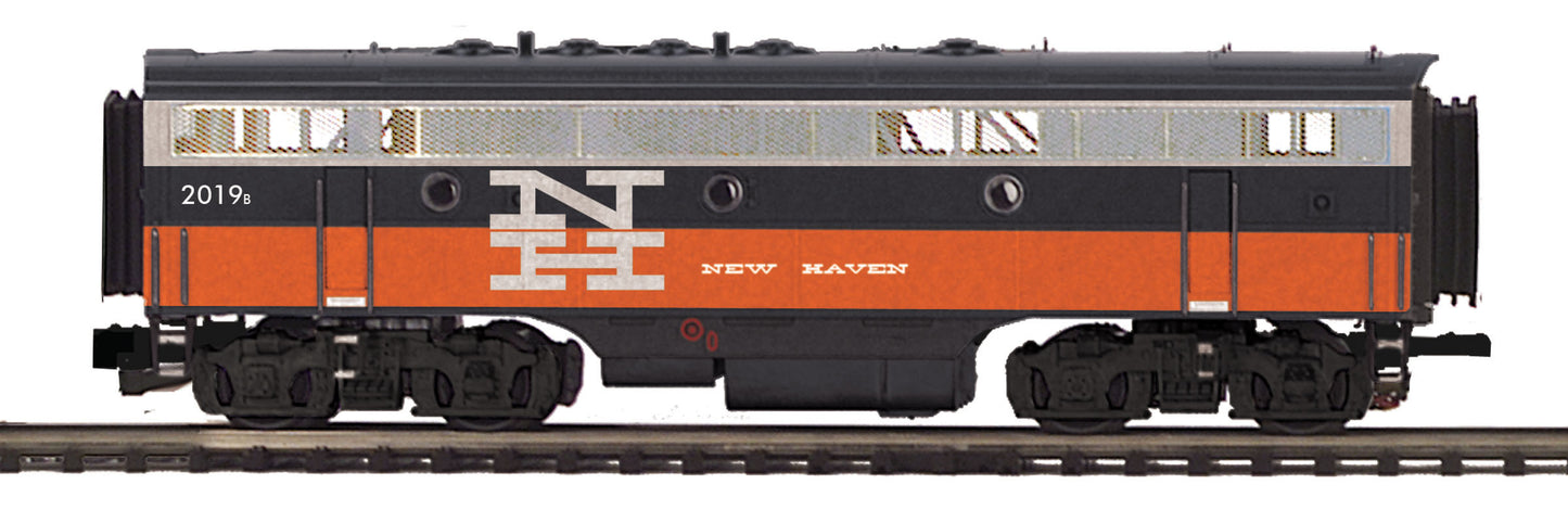 MTH 20-20607-3 New Haven F-7 B-Unit Non-Powered Diesel Engine #2019b