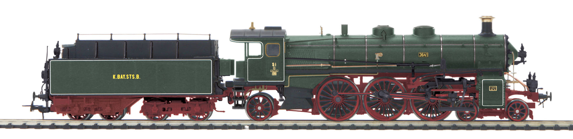 MTH 80-3216-5 HO KBayStsB S 3/6 Express Steam Locomotive # 3641