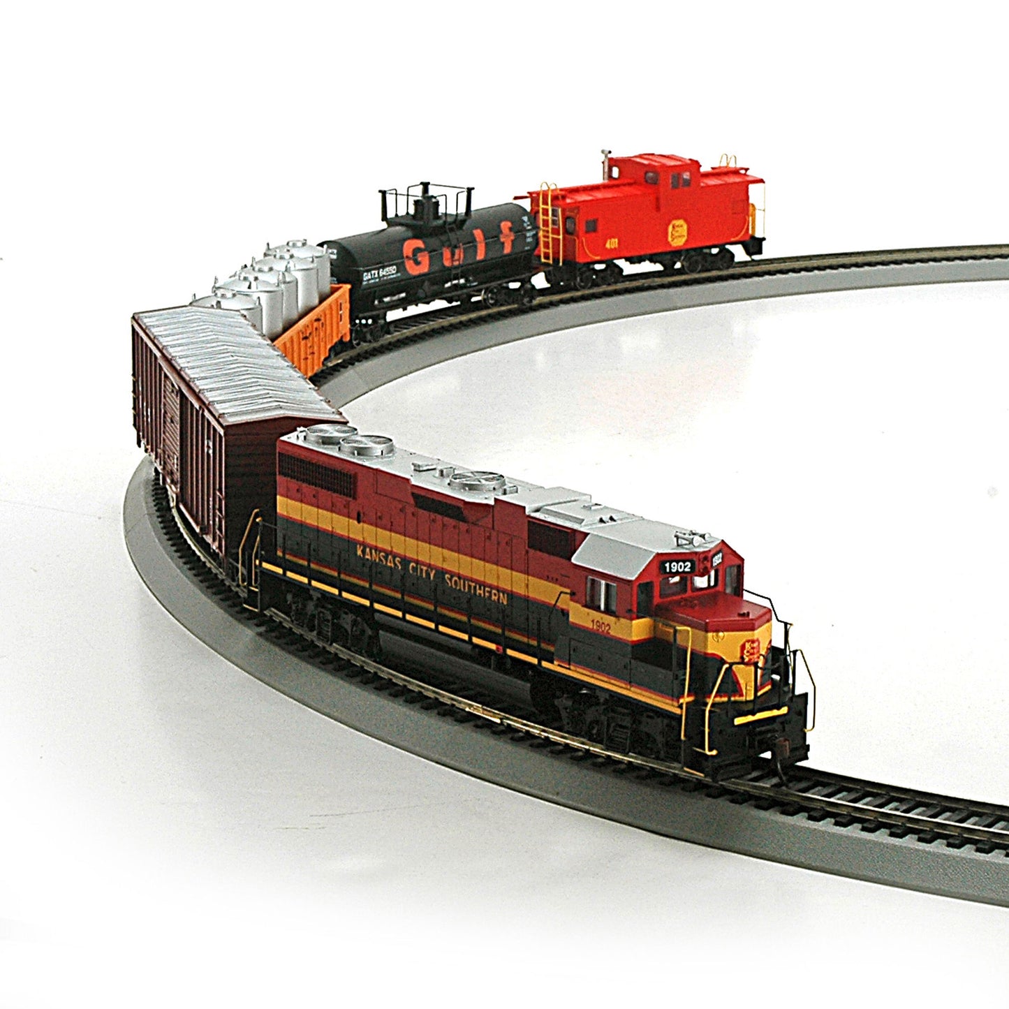 Roundhouse 14263 KCS GP38-2 Iron Horse HO Gauge Diesel Train Set