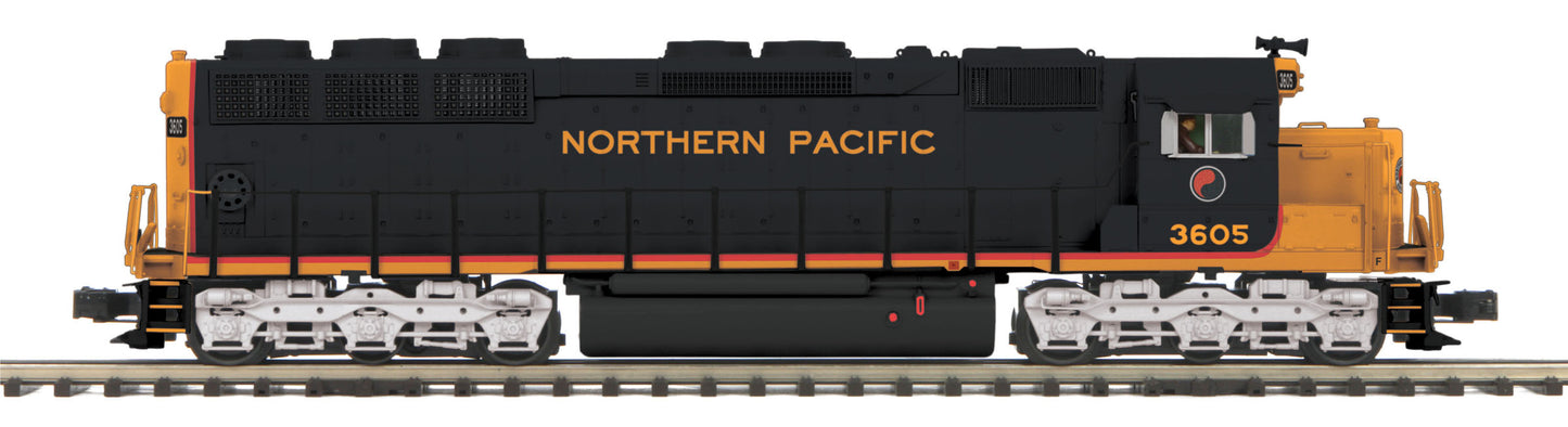 MTH 20-20654-1 Northern Pacific SD45 Low Hood Diesel Engine w/PS3 #3605