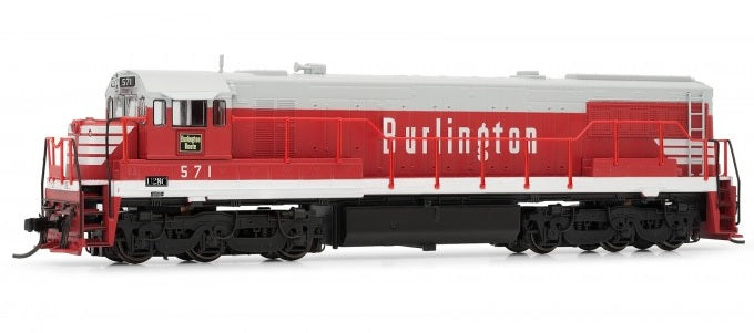 Arnold HN2311 N Chicago Burlington & Quincy GE Diesel Locomotive #571