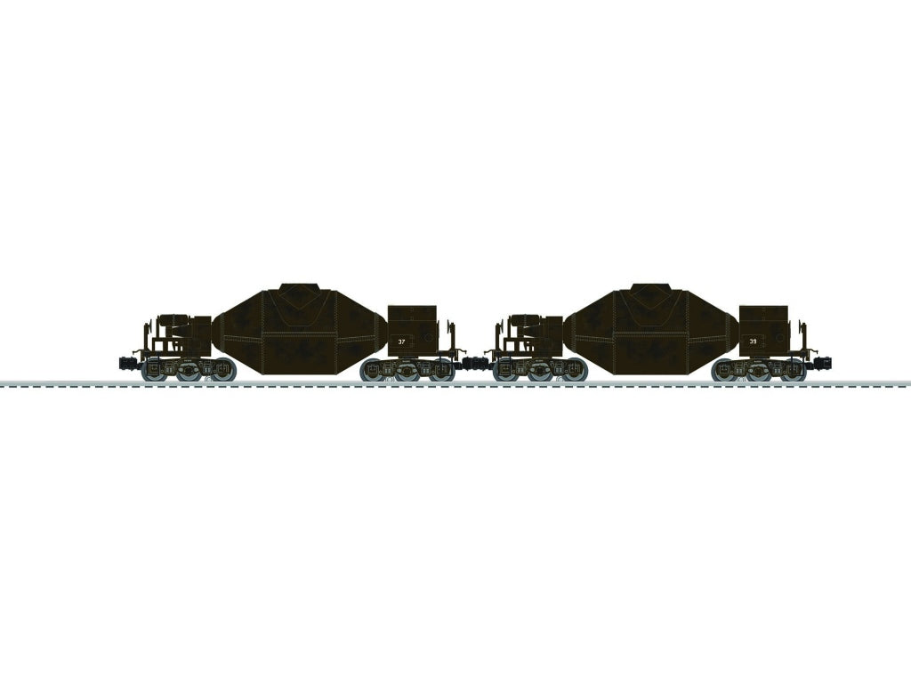 Lionel 6-83487 O Weathered Hot Metal Car (2)