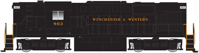 Atlas 10002163 HO Winchester & Western Alco RS11 with LokSound & DCC - Gold #863