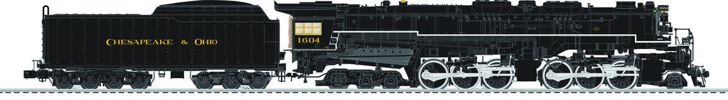 Lionel 6-82767 O Chesapeake & Ohio Allegheny 2-6-6-6 Steam Locomotive #1601