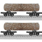 Lionel 6-82849 O Logging Disconnect Car w/Load (Pack of 2)