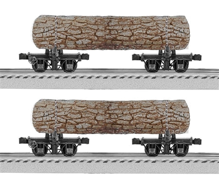 Lionel 6-82849 O Logging Disconnect Car w/Load (Pack of 2)