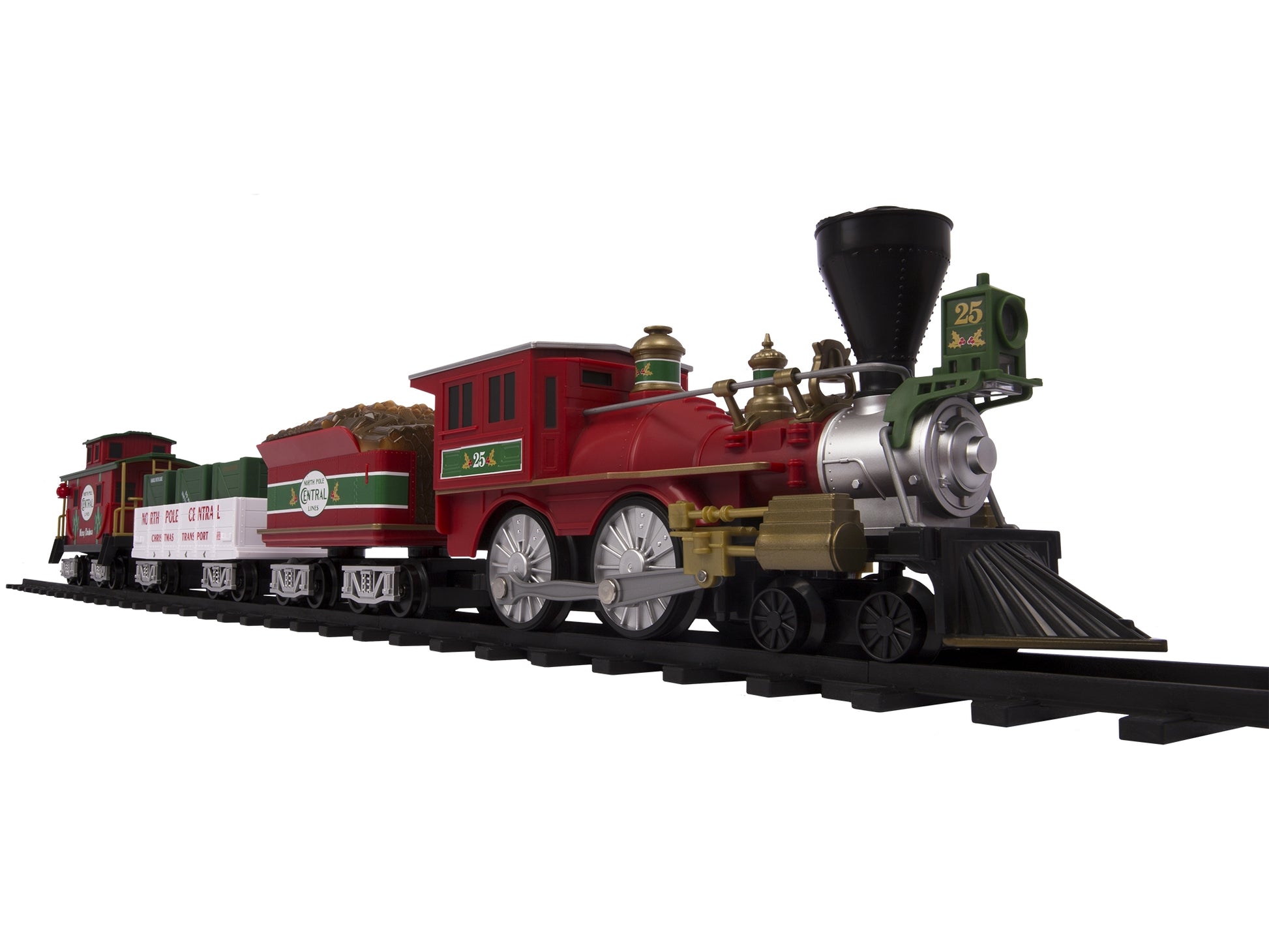 Lionel 7-11729 G Scale North Pole Central Battery Ready-to-Play Freight Set
