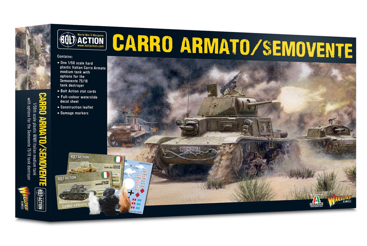 Warlord Games 402018005 1:56 Carro Armato/Semovente Tank Plastic Model Kit