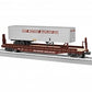 Lionel 6-82843 O Western Maryland 40' Flatcar W/ Trailers