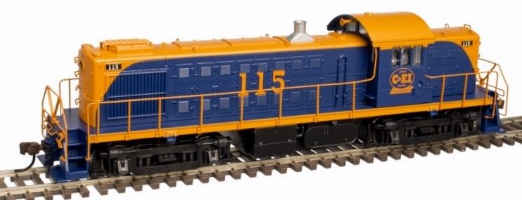 Atlas 10002098 HO Chicago & Eastern Illinois Alco RS-1 Diesel Engine #115