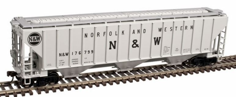 Atlas 20003939 HO Norfolk & Western Thrall 4750 Covered Hopper Car #176799
