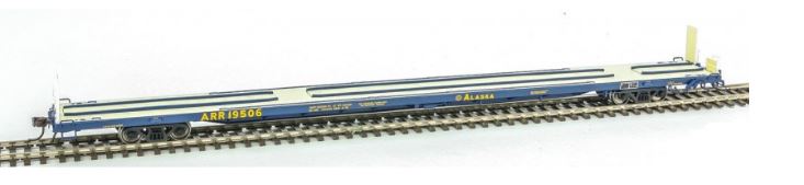 Atlas 20003695 HO Alaska Railroad ACF 89' 4 Intermodal Flatcar #19506