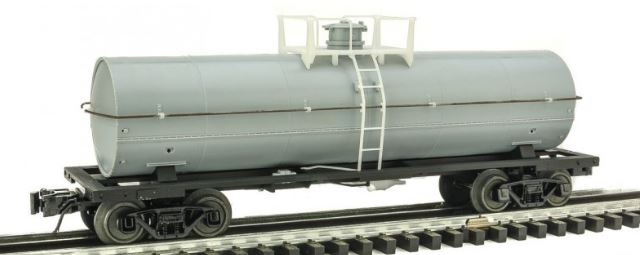 Atlas 3005501 O Undecorated 11,000-Gallon Tank Car with Platform - 3-Rail