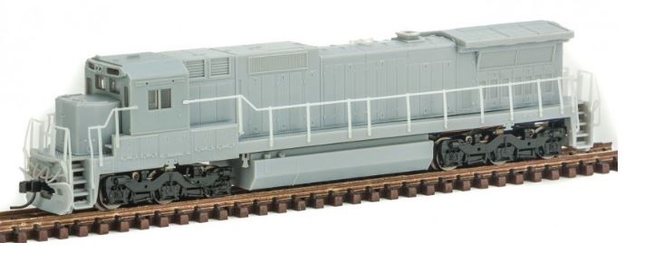 Atlas 40002726 N Undecorated Phase II GE Dash 8-40C Diesel Engine with DCC