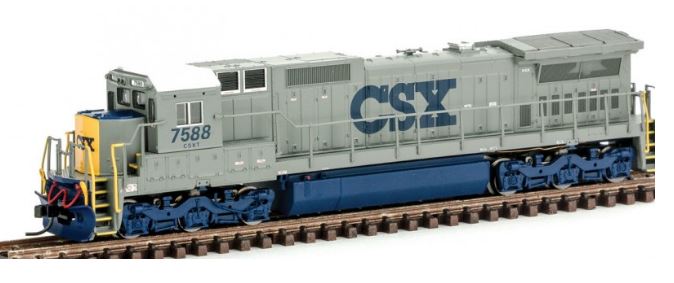 Atlas 40002729 N CSX GE Dash 8-40C Diesel Engine with DCC #7588
