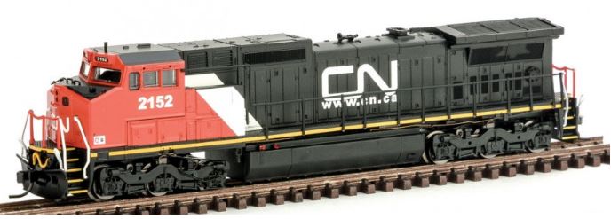 Atlas 40002719 N Canadian National GE Dash 8-40CW Diesel Engine with DCC #2152