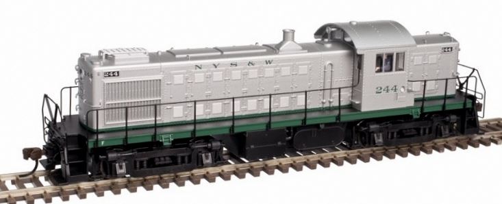 Atlas 10002108 HO New York, Susquehanna & Western Alco RS-1 Diesel Engine #244