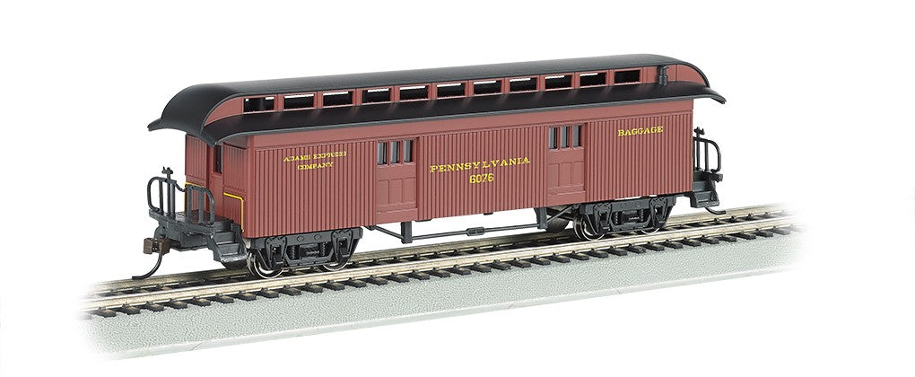 Bachmann 15302 HO Pennsylvania Old-Time Baggage Car #6076
