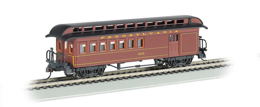 Bachmann 15202 HO Pennsylvania Old-Time Combine w/Rounded End Clerestory Roof