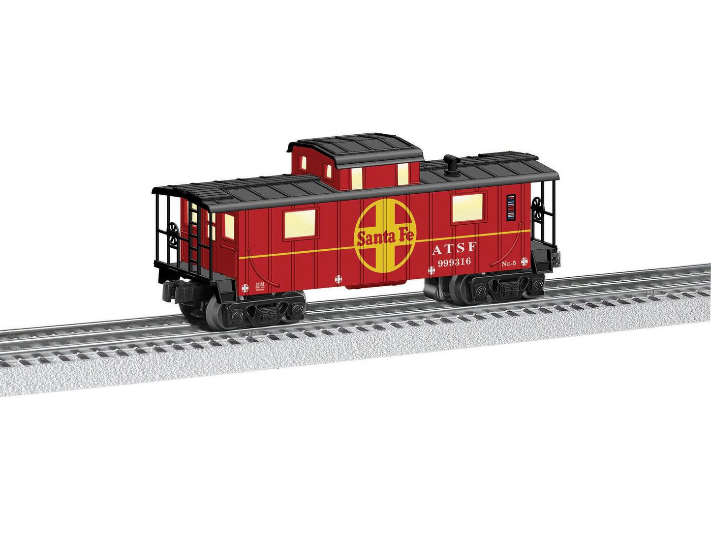 Lionel 6-83181 O Gauge Santa Fe Caboose #999316