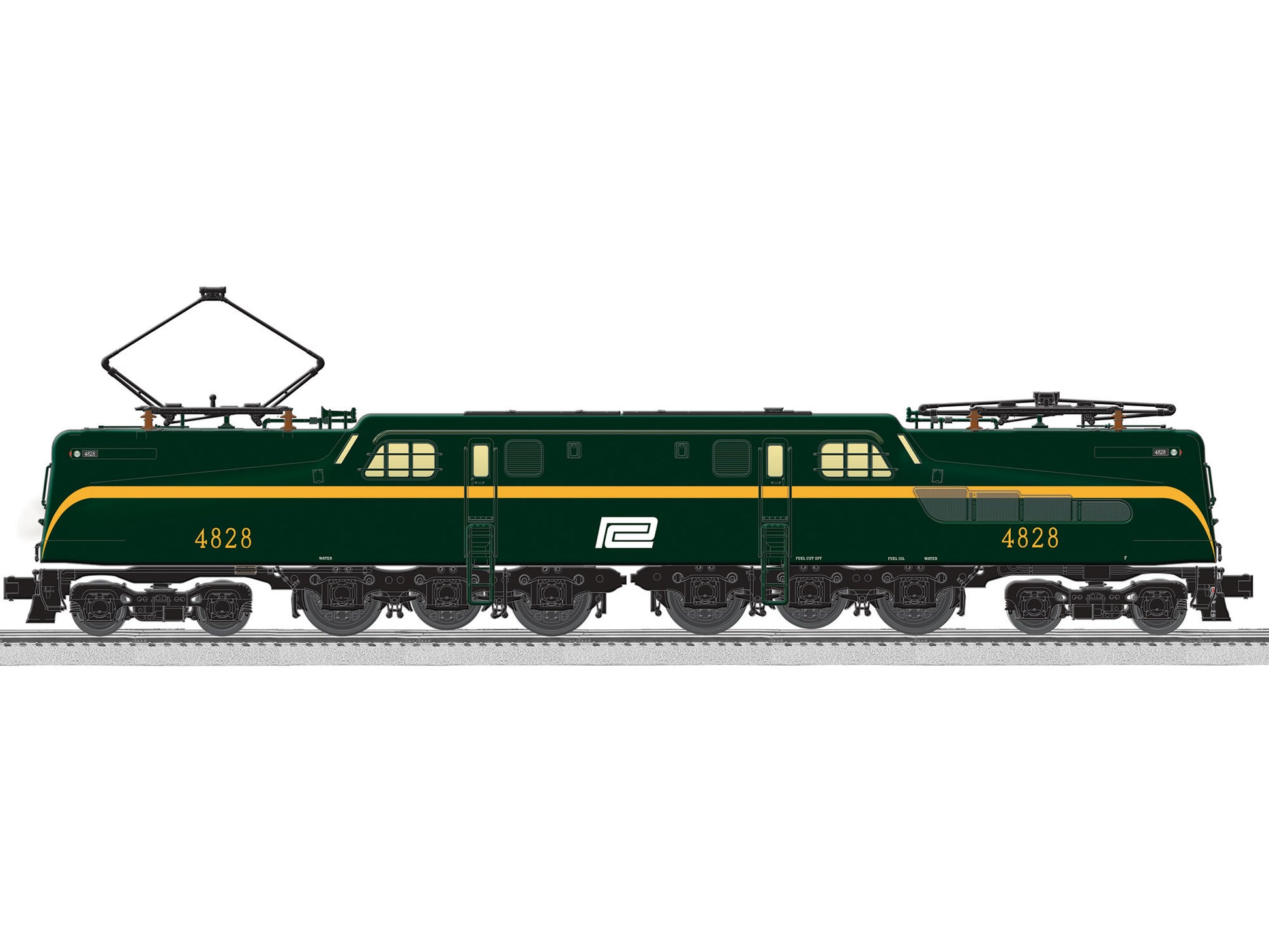 Lionel 6-82754 VISIONLINE Penn Central BTO GG-1 Electric Locomotive #4828