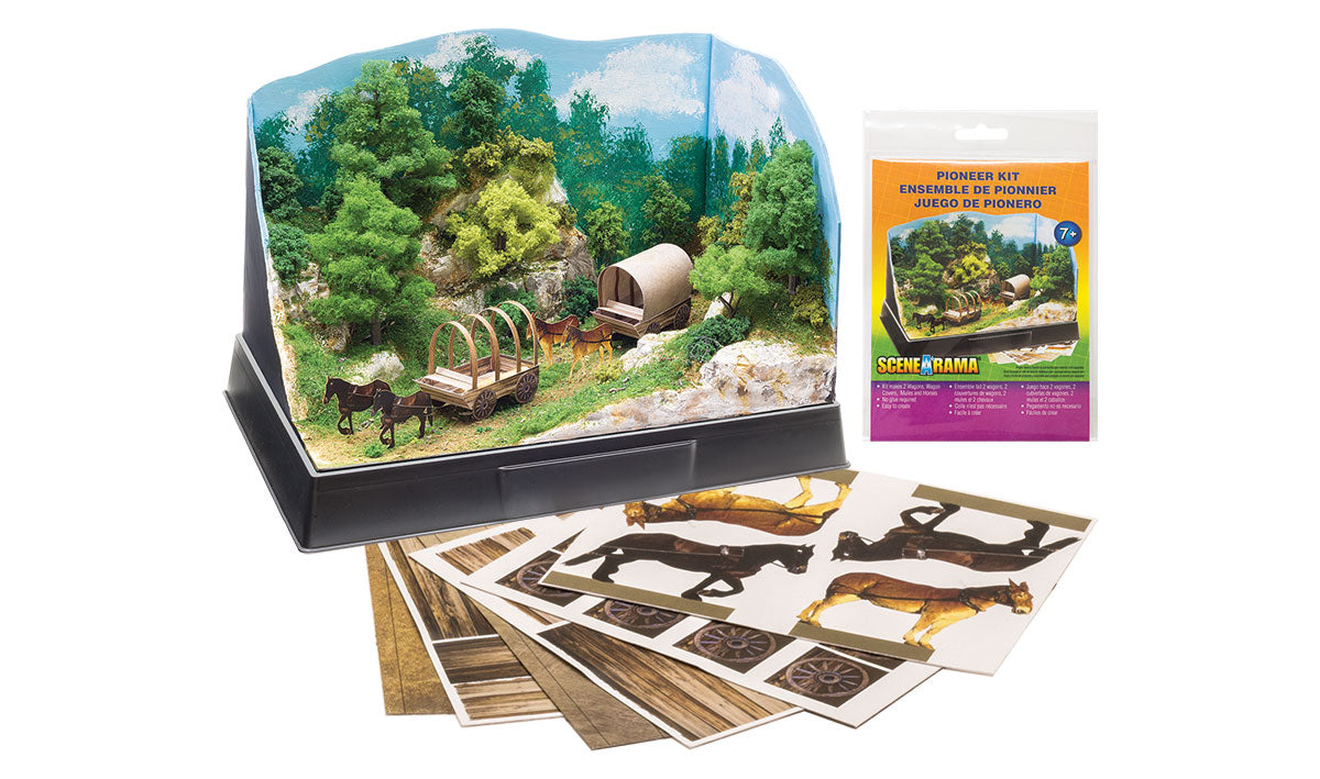 Woodland Scenics SP4240 Scene-A-Rama Pioneer Theme Kit